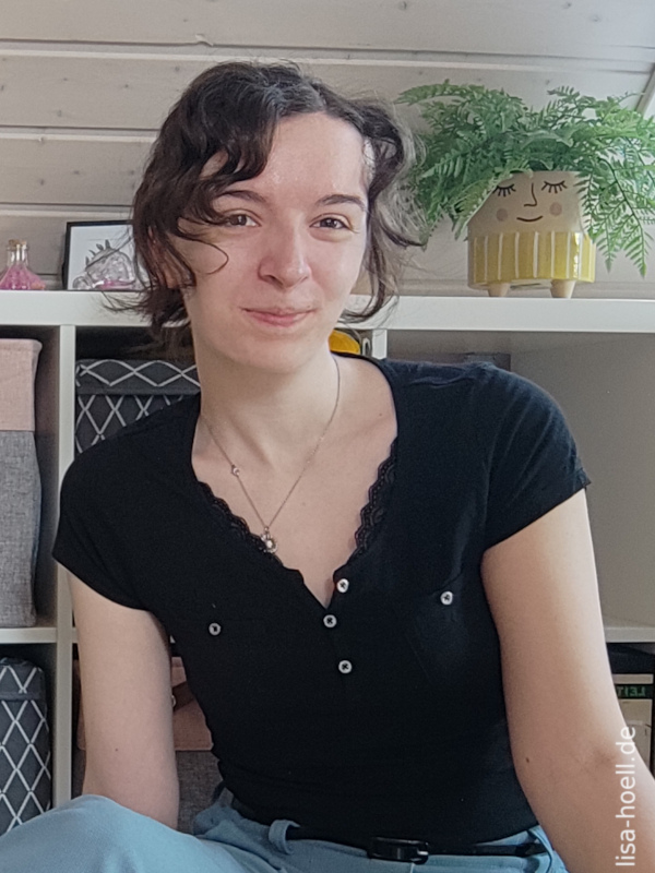 me, smiling very prettily